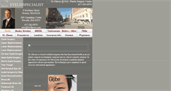 Desktop Screenshot of eyelidspecialist.com